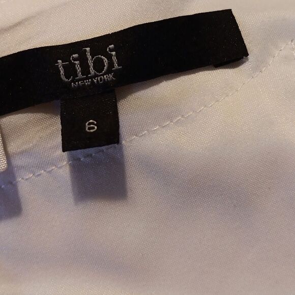 Tibi Colorblock Silk Paillette Front Shift Dress. Y2K. Austin Powerful - Picture 9 of 12